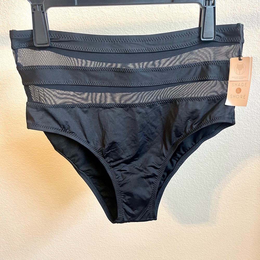 NWT Black Bikini Bottoms
